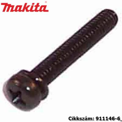Trapézfejű csavar M4x25 911146 MAKITA alkatrész (MK-911146-6)