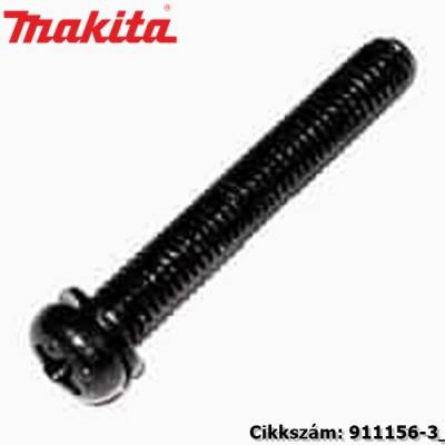 Trapézfejű csavar M4x30 911156 MAKITA alkatrész (MK-911156-3)