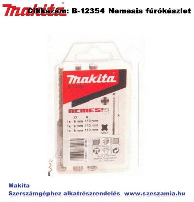 Nemesis fúrókészlet 5,6,8 x 110 mm T2 MAKITA