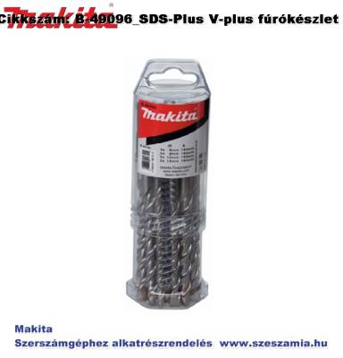 Fúró V-PLUS, Set, 5x110;6/8/10/12x160 -12 MAKITA (MK-B-49096)