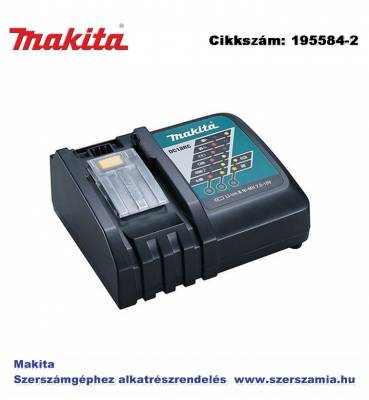 Akkumulátor töltő 14,4V-18V Li-ion LXT gyors T2 DC18RC MAKITA (MK-195584-2)