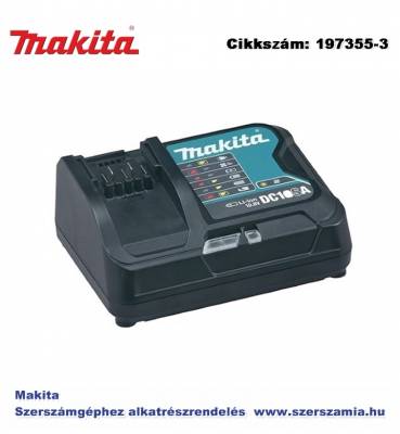 Akkumulátor töltő 10,8V Li-ion CXT T2 DC10SA MAKITA (MK-197355-3)