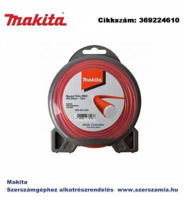 Kerek damil OP2 round TRIM PRO 3 mm x 56 m MAKITA (MK-369224610)