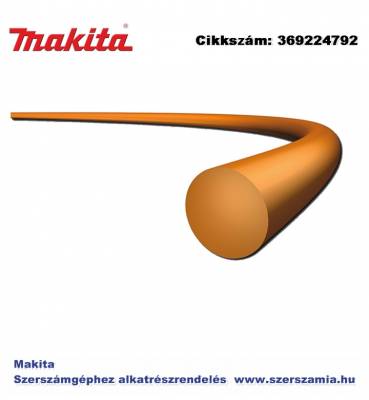 Nylonszál átmérő 2,4mm, hossz 15m MAKITA (MK-369224792)