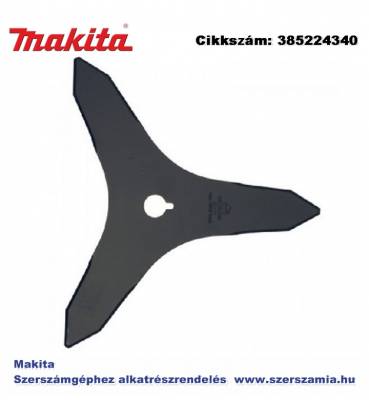 Ütőkés 3 fogú 255x25,4 mm OP2 MAKITA (MK-385224340)