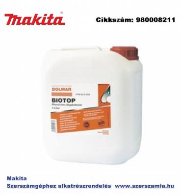 Lánckenőolaj BIOTOP 5 l DOLMAR MAKITA (MK-980008211)