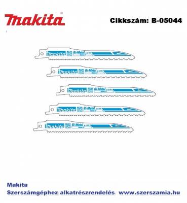 Orrfűrészlap fa, fém SUPER EXPRESS L203 Z6-11 T2 MAKITA 5db/csomag (MK-B-05044)