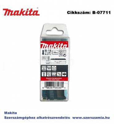 Szúrófűrészlap fa, műanyag L105 mm Z6 B16 T2 MAKITA 100db/csomag (MK-B-07711)