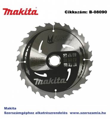 Körfűrészlap Mforce 235/30 mm Z24 T2 MAKITA (MK-B-08090)