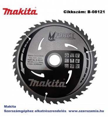 Körfűrészlap Mforce 235/30 mm Z40 T2 MAKITA (MK-B-08121)