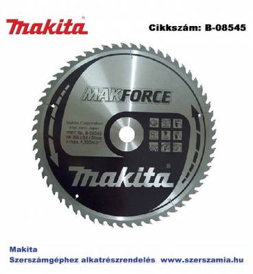 Körfűrészlap Makforce 355/30 mm Z60 T2 MAKITA (MK-B-08545)