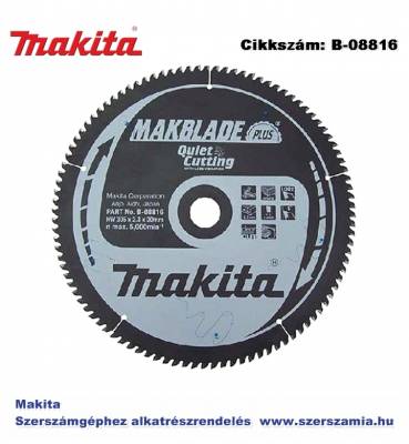 Körfűrészlap Makblade plus 305/30 mm Z100 T2 MAKITA (MK-B-08816)