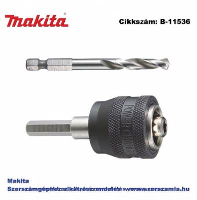 Központfúró adapter HSS-G plusz EZYCHANGE T2 MAKITA (MK-B-11536)