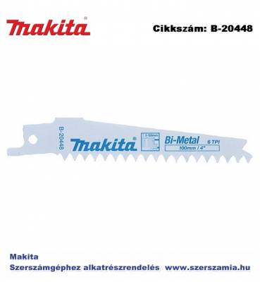Orrfűrészlap gipszkarton L100 mm Z6 T2 MAKITA 5db/csomag (MK-B-20448)
