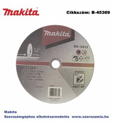 Vágókorong ALU 230 x 1,9 mm T2 MAKITA (MK-B-45369)