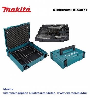 Fúró-véső készlet SDS-Plus 16db-os MakPac T2 MAKITA (MK-B-53877)