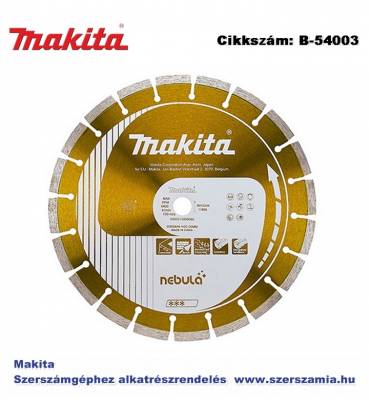 Gyémánttárcsa szegmentált 150 mm NEBULA T2 MAKITA (MK-B-54003)