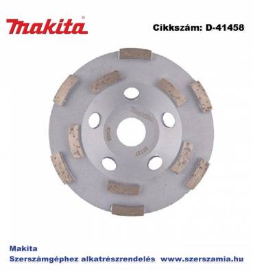 Betoncsiszoló tárcsa 125 mm szegm: 7,5 f: 22,23 T2 MAKITA (MK-D-41458)