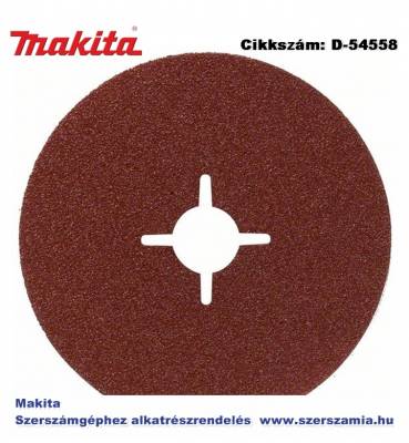 ABRASIVE DISC P180 125mm MAKITA 10db/csomag (MK-D-54558)