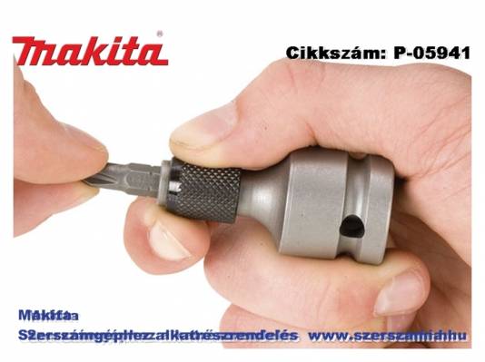 Dugókulcs gyorsadapter 1/4-1/2 MAKITA (MK-P-05941)