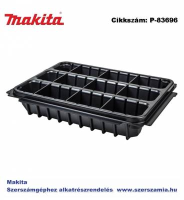 Három részes tartozék tároló betét MakPac T2 MAKITA (MK-P-83696)