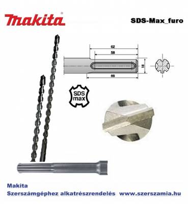 Fúró standard SDS-Max 30 x 450 mm T2 MAKITA (MK-D-34089)