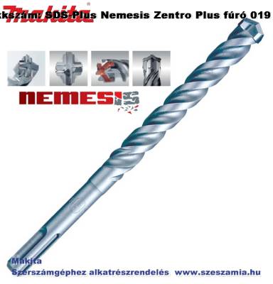 Fúró SDS-Plus 22 x 450 mm Nemesis Zentro Plus T2 MAKITA (MK-B-58687)