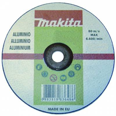 Csiszolótárcsa alu 115x6,4mm 10db/csomag MAKITA (MK-P-67337)