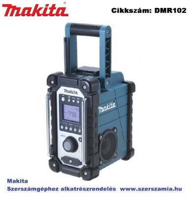 MAKITA 7,2V-18V LXT, Ni-Cd akkus rádió Z