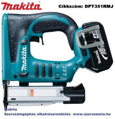 MAKITA 18V LXT Li-Ion tűszegező d:0,6mm h:18-35mm 2x4,0Ah