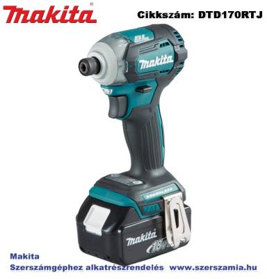 MAKITA 18V LXT Li-Ion BL 175Nm 4 seb ütvecsavarbehajtó 1/4col 2x5,0Ah