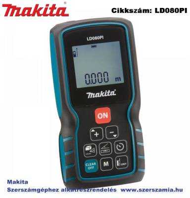 MAKITA 80m lézeres távolságmérő