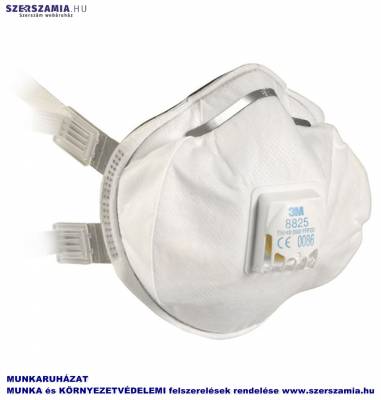 3M 8825 FFP2SL részecskeszűrő félálarc, 5db / doboz