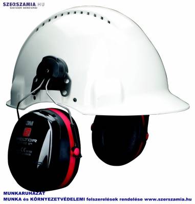 3M H540P3E-413-SV OPTIME III fültok, sisakra, 34dB