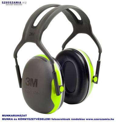 3M X4A-GB FÜLTOK, FEJPÁNTOS(SNR=33 DB) 10DB/KRT