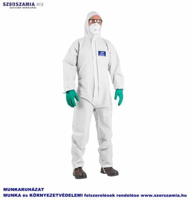 ÚJ! COVERPRO 5S10 OVERALL FEHÉR_XXL