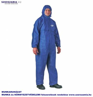 TD háromrétegű SMS, lángálló overál, méret: L, 1 darab