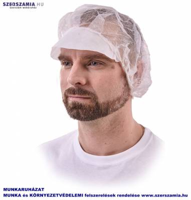 Egészségügyi kör sildes sapka, 100db / doboz