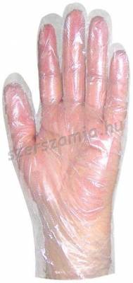 KIFUTÓ POLIETILÉN EGYSZER HASZNÁLATOS FÓLIAKESZTYŰ_FÉRFI