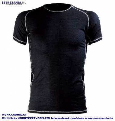 BODYWARMER Fekete jégerfelső, rövid ujjú, rugalmas, méret: XL , 1 darab