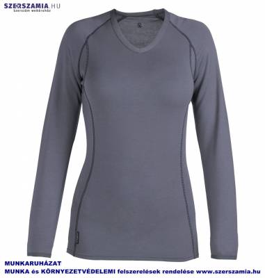 BODYWARMER Lady szürke női jégerfelső, szellőző, selymes, méret: S , 1 darab