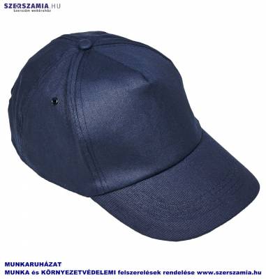 COVERTOP sötétkék pamut baseball sapka , 1 darab