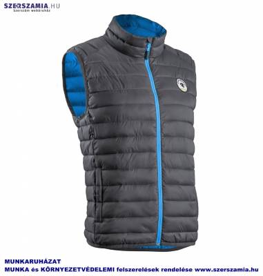 KUMA Mellény szürke / kék zipzárral, méret: XXXL, 1 darab