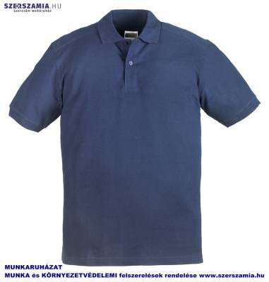 RANGE Pro kék teniszpóló, 220g, méret: S , 1 darab