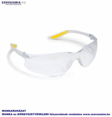TAU Víztiszta karc-, és páramentes védőszemüveg, 1 darab