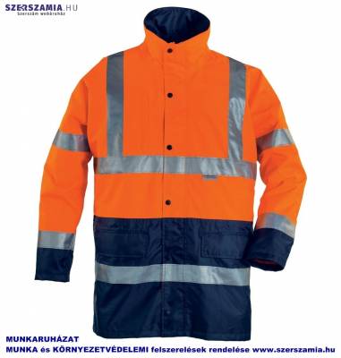 FLUO TÉLIKABÁT NARANCS/KÉK_XXL