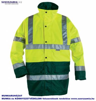 FLUO Télikabát sárga/zöld, méret: XXL , 1 darab