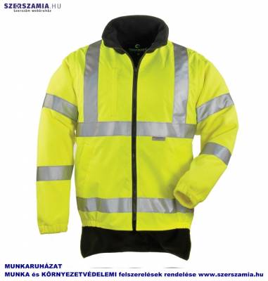 FLUO 4/1PE sárga/szürke kabát, méret: XXXL, KIFUTÓ termék 1 darab
