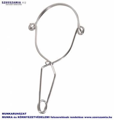 KIFUTÓ KARABINER ÖSSZENYOMÓS, 140 MM NYÍLÁSÚ