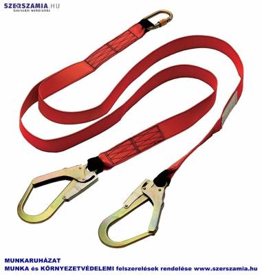 TOPLOCK KÉTÁGÚ Y HEVEDER, 1,8M/30MM, 3 KARABINER (ST)